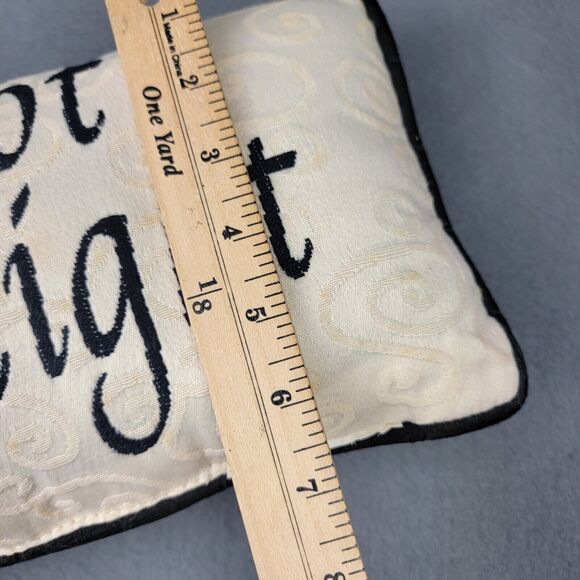 Tonight Not Tonight Decorative Throw Pillow Damask - Picture 5 of 6